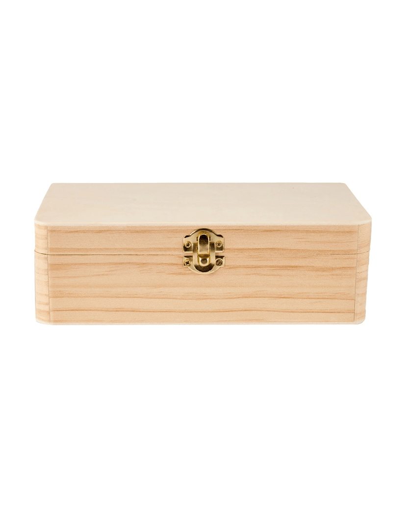 The "Treasure Chest" Personalised Wooden Keepsake Box Main image