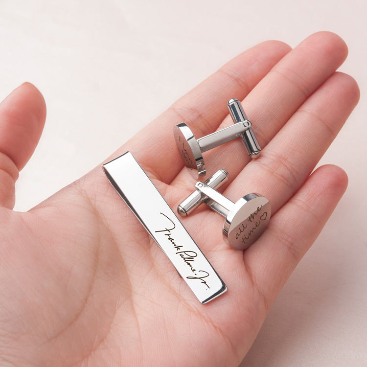 The "Sunday Best" Cufflink & Tie Clip Set
