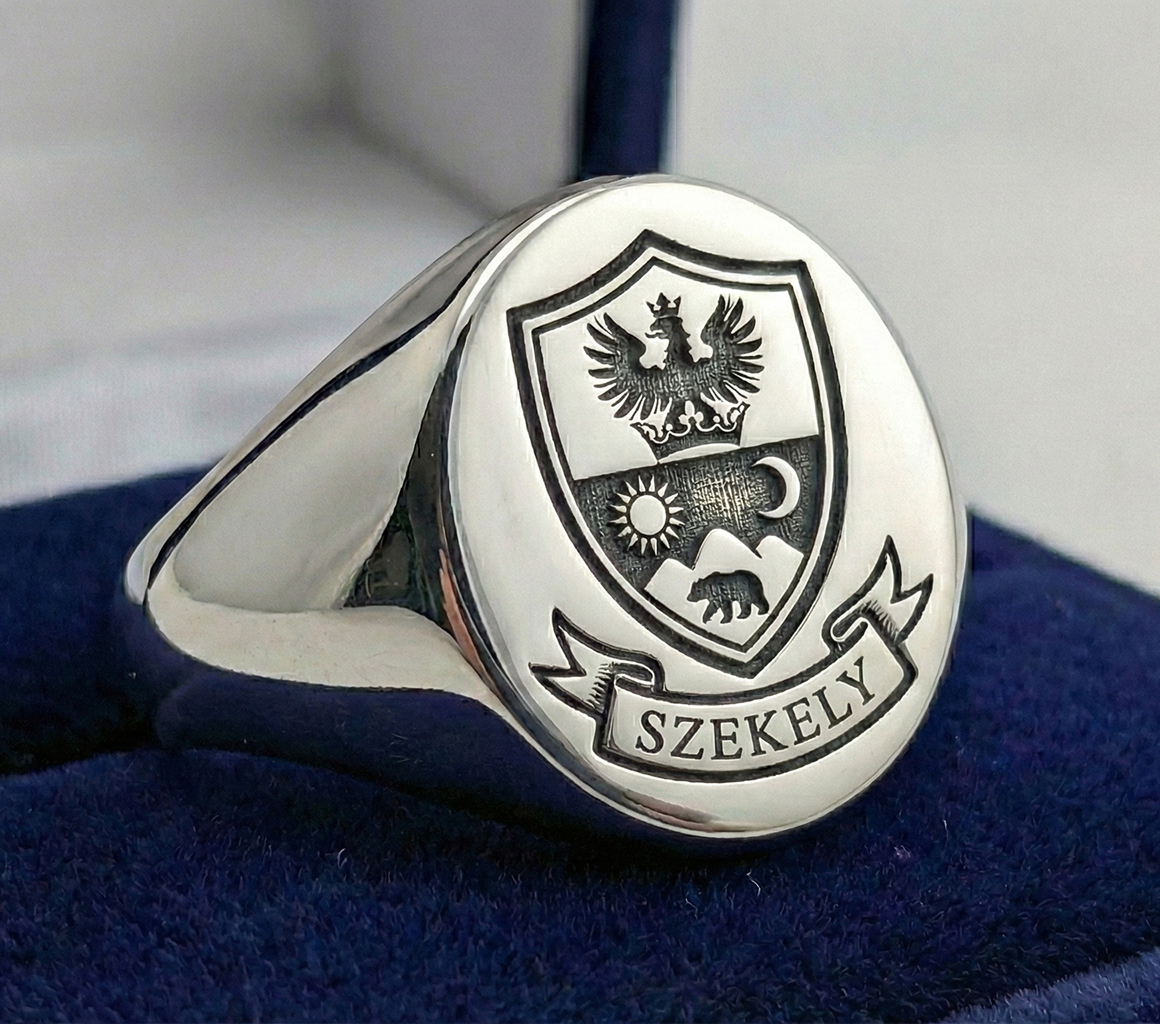 The "Crest & Anvil" Ring Main image