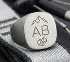 The "Summit Monogram" Signet Ring