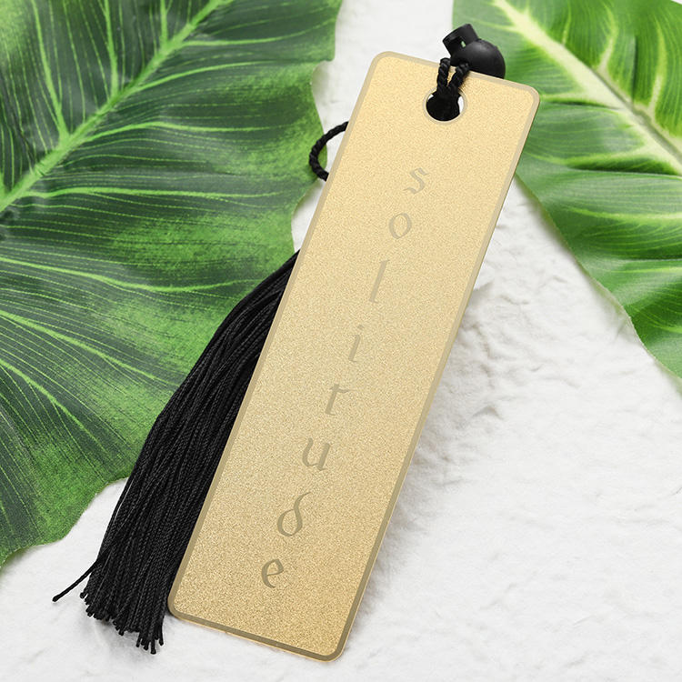 The "Page Turner" Brass Bookmark