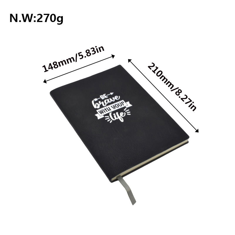 The "Chapter One" Engraved Leather Journal