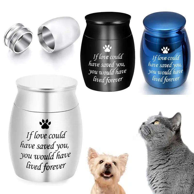 The "Forever Paws" Personalised Pet Memorial Urn