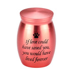The "Forever Paws" Personalised Pet Memorial Urn