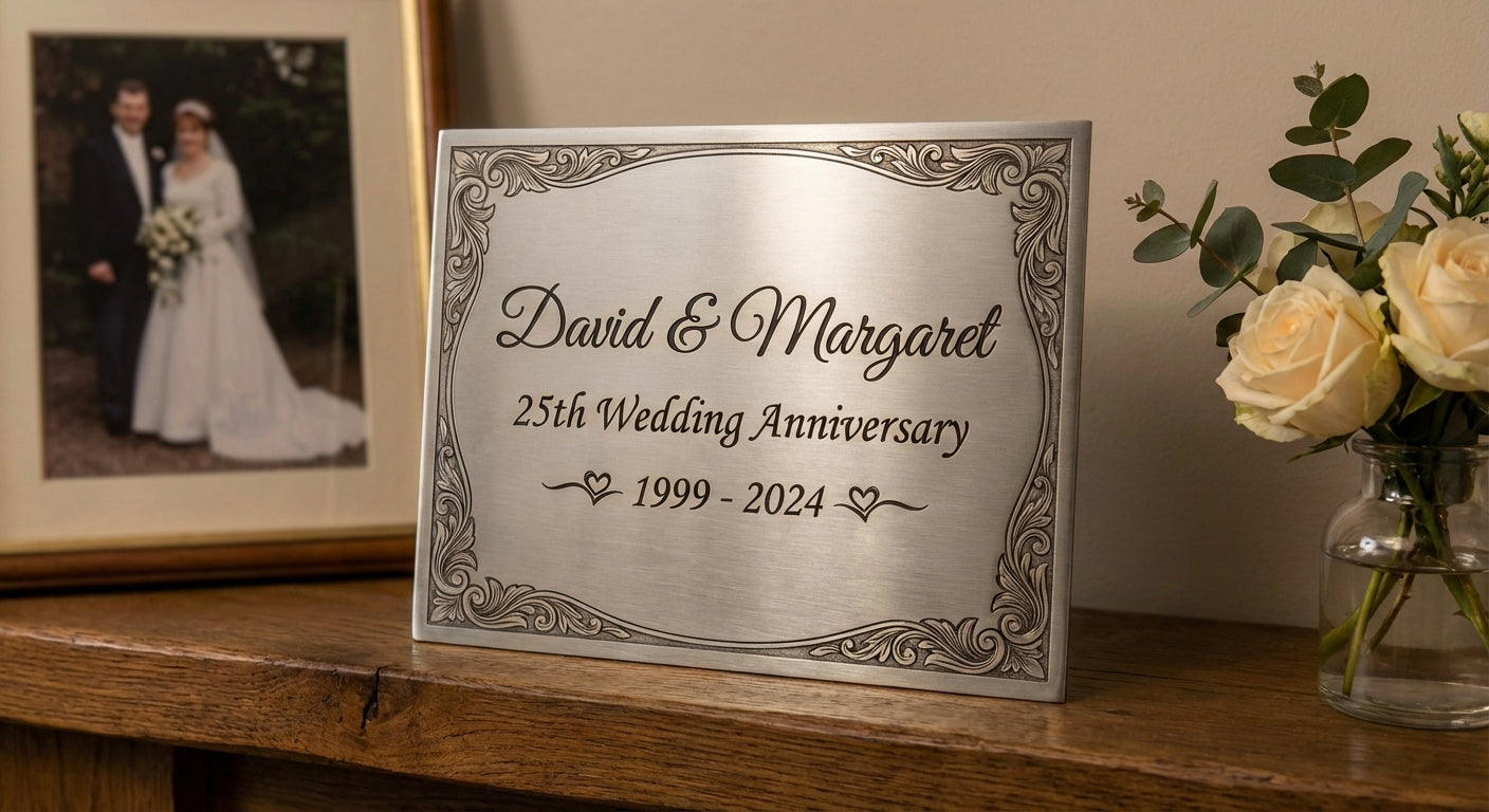 The "Milestone" Anniversary Plaque Secondary image