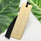 The "Page Turner" Personalised Wooden Bookmark