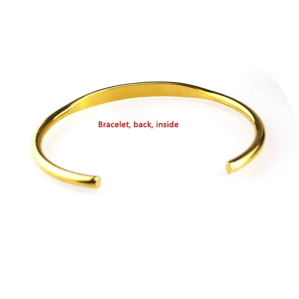 The "Where It Happened" Coordinates Cuff