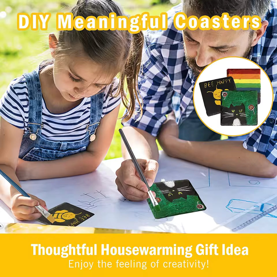 The "Homestead" Personalised Coaster Set