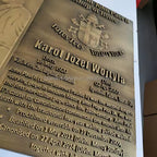 The "Forever Paw" Pet Memorial Plaque
