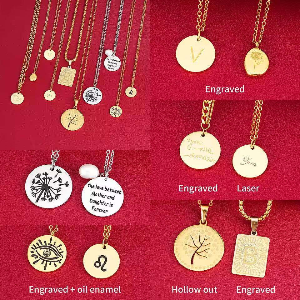 The "Wildflower" Personalised Name Necklace