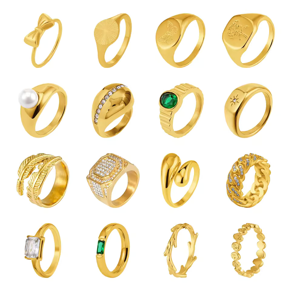 The "Crest & Anvil" Ring