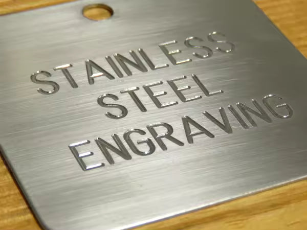 The "Infinity" Photo-Engraved Portrait Plaque