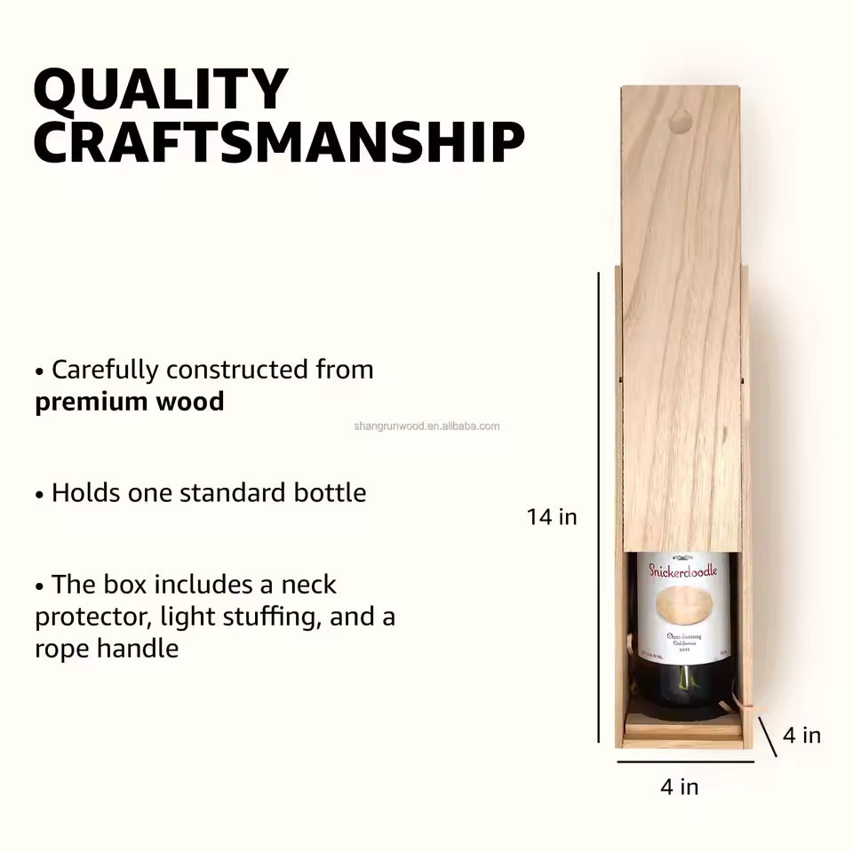 The "Toast Master" Personalised Wine Box