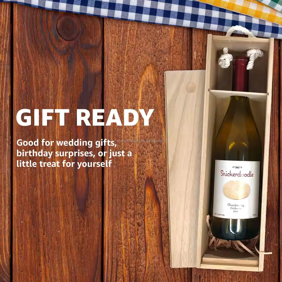 The "Toast Master" Personalised Wine Box