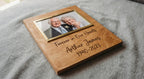 The "Forever in Our Hearts" Memorial Photo Plaque - product shot
